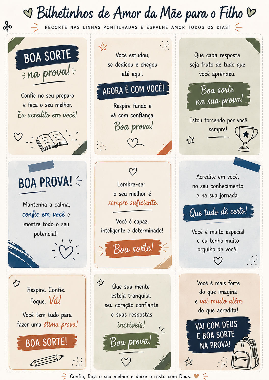 Bilhetinhos de Amor — amostra 2